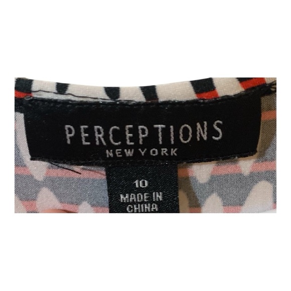 Perceptions Sleeveless Patterned Maxi Dress Size 10 - Picture 3 of 3